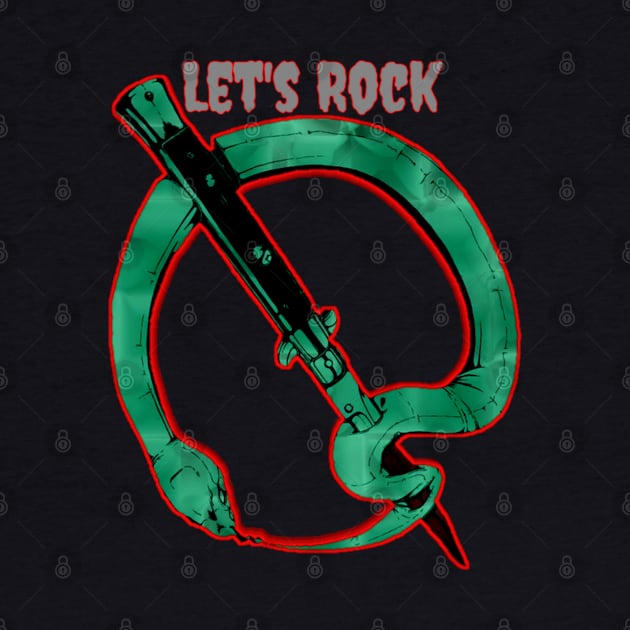 Let's Rock original qotsa snake by Gilangdiska